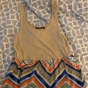 Side split maxi dress